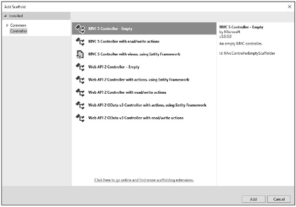 آموزش کار با کنترلر (Controller) در ASP.Net MVC