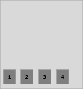 آموزش استفاده از خاصیت flex-end در FlexBox