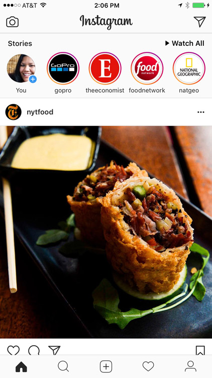 آموزش حرکت در بخش های مختلف برنامه اینستاگرام Instagram