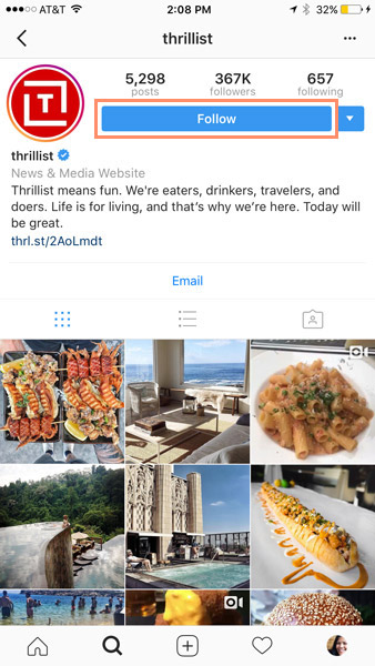 آموزش جستجو عکس و ویدیو در اینستاگرام Instagram